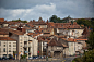 Picturesque view of Perigueux town in France