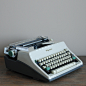 二手 德国 Olmypia SM-9 灰白 古董打字机 原创 设计 新款 2013