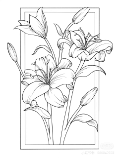 冻柠茶走茶采集到白描图