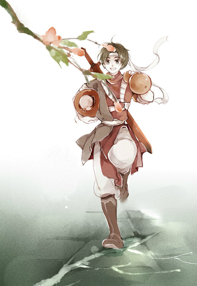 侠客风云传古风手绘插画芽芽慕绘