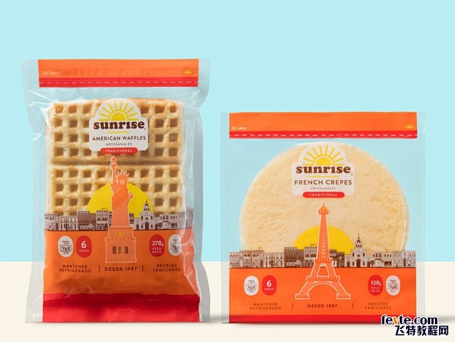 创意面包包装设计 飞特网 食品包装设计