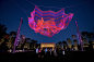 Janet Echelman's Railroad-Inspired Net Sculpture Premiers in North Carolina : Janet Echelman has completed her most recent aerial net sculpture in downtown Greensboro, North Carolina. Made up of over 35 miles of technical twine...