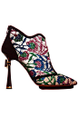 Nicholas Kirkwood FW 2012 [Beautiful embroidery. Seems to be very stylish to have embroidered footwear. I love them sooooo much! :) Mo]