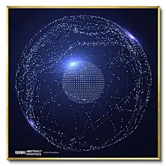 高科技 星空 宇宙 星球  餐厅 晶瓷画 客厅 卧室 软装搭配 墙饰 挂画 装饰画 酒店挂画 样板间 室内设计 工厂直营：18923432336