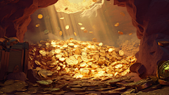Bunnqq采集到金币