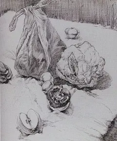 西安美术学院高分素描静物 ​ ​​​​