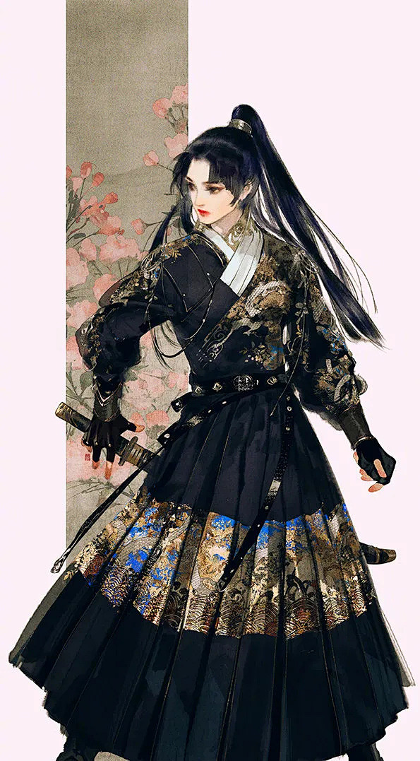 国画风的美人也可以如此飘逸！ : 美人！...