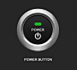 textured power button  psd