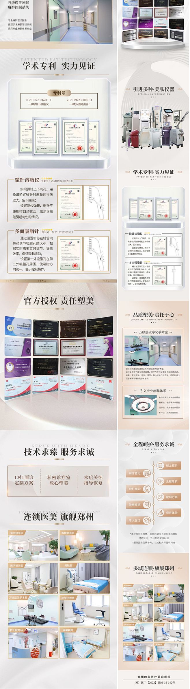 高端医美整形美容院品牌介绍项目详情页落地...