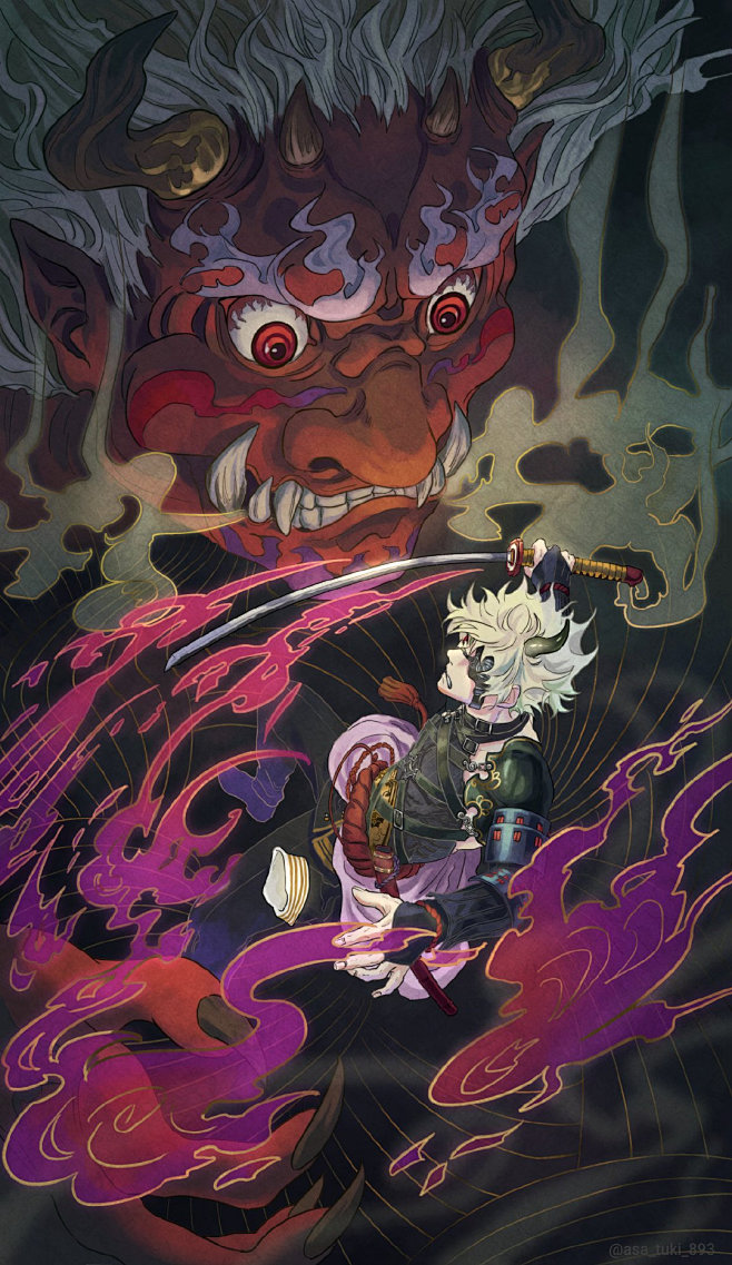 刀剣乱舞 鬼丸】鬼丸国綱祝装[SP]{DZ-TB02/SP02}<刀剣乱舞> - カード