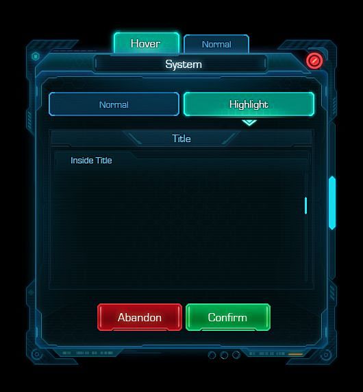 游戏UI UX UE 弹窗浮层提示H5红...