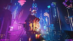 落叶不落1采集到C-赛博场景