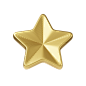 星星 五角星 高清免扣元素  应用 app 占位符 免抠素材 png 3D 灵感 ui C4D 渲染 淘宝 插画 图标 素材 PPTf4