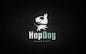 Logo Hop Dog : Logo Hop Dog corel (project)