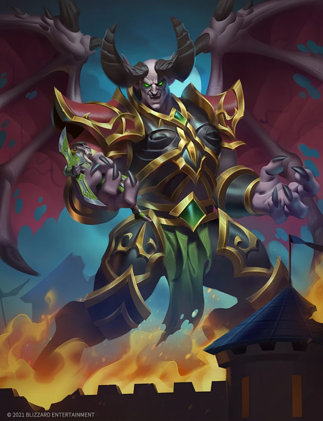 Hearthstone - Anetheron-花瓣网