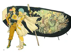 鬼才插画师 田中达之 ，机械幻想与奇特诡谲的创意，颓废却又充满吸引力的画面。画集《Cannabis Works》 - 文章