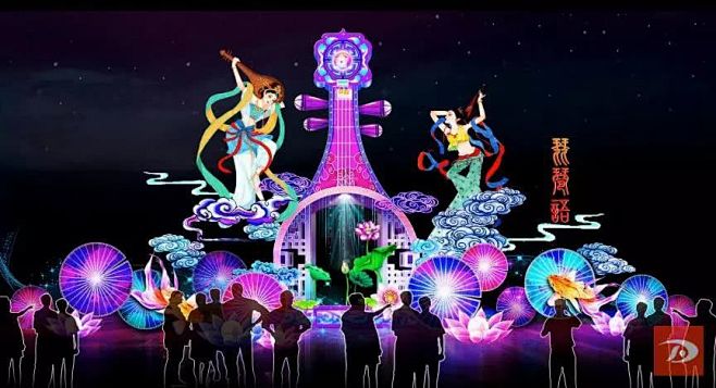2020年春节文化灯展将于小年夜点亮敦煌...