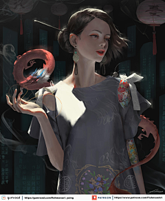 林深屿鹿采集到原画