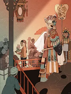 《八臂哪吒》老北京梨园故事插图