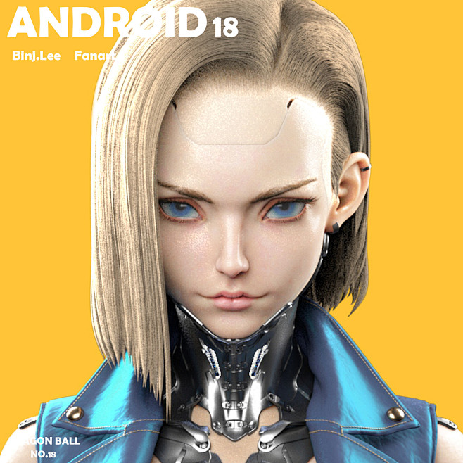 ArtStation-Android18...