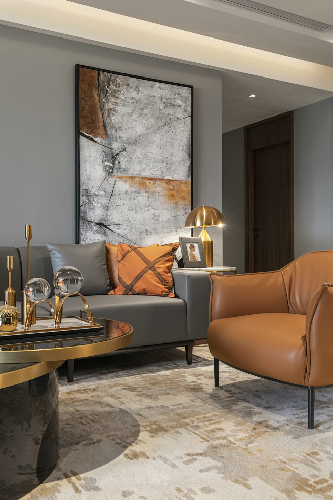 高级灰演绎最懂生活温度的美好设计品川设计室内设计拓者设计吧