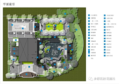 庭院/花园景观设计平面图/庄园/会所/彩平/总图-花瓣网|陪你做生活的设计师 | 图片
