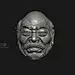 两面佛000，双面罗汉，人脸头像，3d打印模型，佛像弥勒_3dsnail模型网 - 佛像专区 3dsnail模型网