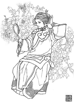 荠菜肉丸子采集到古风 