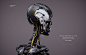 NVIDIA Metropia 2042 | Character of the Future, Luka Mivsek : Inside out character design for Artstation challenge NVIDIA Metropia 2042. Final version is military adaptation of universal bipedal robotic platform mimicking human anatomy.