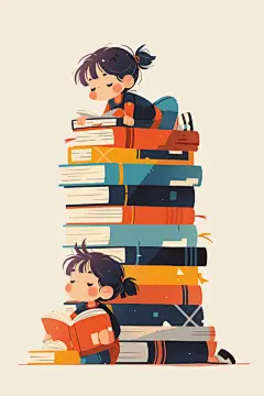 小朋友阅读绘画主题