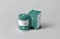 9款药瓶补充罐包装盒PSD样机 Supplement Jar & Box Mockup 3插图(4)