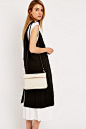 Reversible Black Vegan Leather Cross Body Clutch - Urban Outfitters : UrbanOutfitters.com: Awesome stuff for you & your space