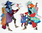用纸来完成的艺术作品.Morgana Wallace is a Canadian artist that creates colorful three-dimensional illustrations using layers of cut paper with additional details added in watercolor and gouache.
