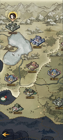 木启采集到地图地形