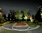 Outdoor Basketball Court--so redoing ours to look like this!!: