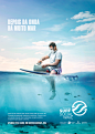 Associação Surf Social Wave Print Ad - Depois da onda há muito mar, 4