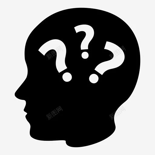问题疑问探究图标 问题 icon 标识 标志 UI图标 设计图片 免费下载 页面网页 平面电商 创意素材-花瓣网