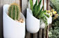 Wallter Outdoor Planters contemporary outdoor planters