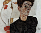 Egon Schiele - Self Protrait