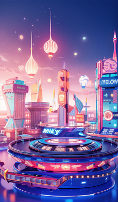 泡泡鱼ya采集到c4d建筑