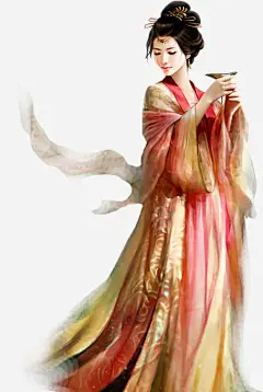 古代美女免抠素材_新图网 https://ixintu.com 中国风 人物 卡通 古代 古代美女 古风 唯美 手绘 美女