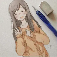 用马克笔画一组q版萌图，喜欢马克笔手绘的看过来
