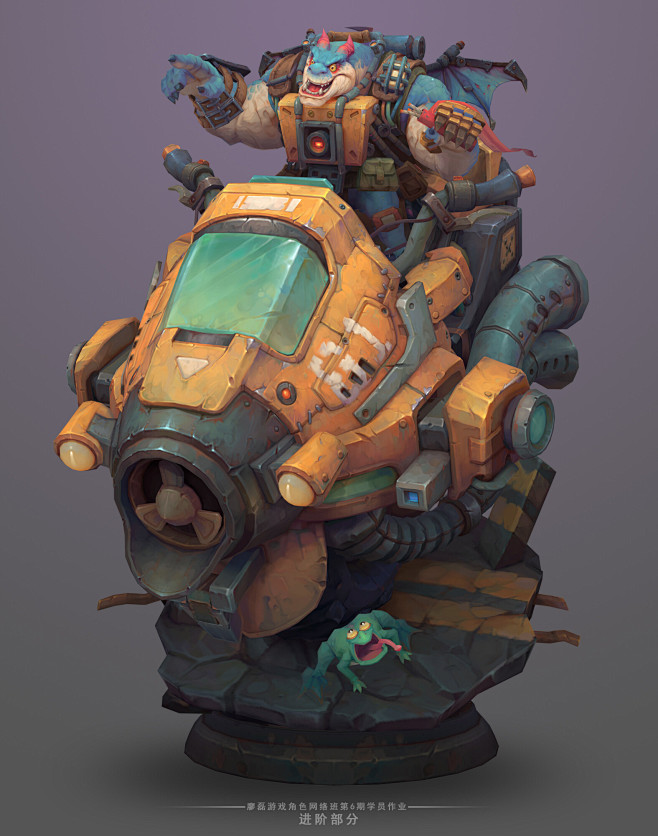 ArtStation - 游戏角色网络班第6期学员作业