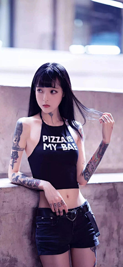 我有迷你猫小点采集到美女