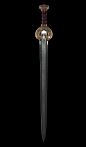 Theoden Sword / Reproduction , Héloïse Berthelier : Reproduction of the sword of Theoden from The Lord of the Rings. 
Done with Substance Painter and Renderman.