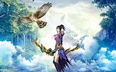 【拾色天下】各种风景人物美图3D壁纸（不定时更新）_天下3吧_百度贴吧