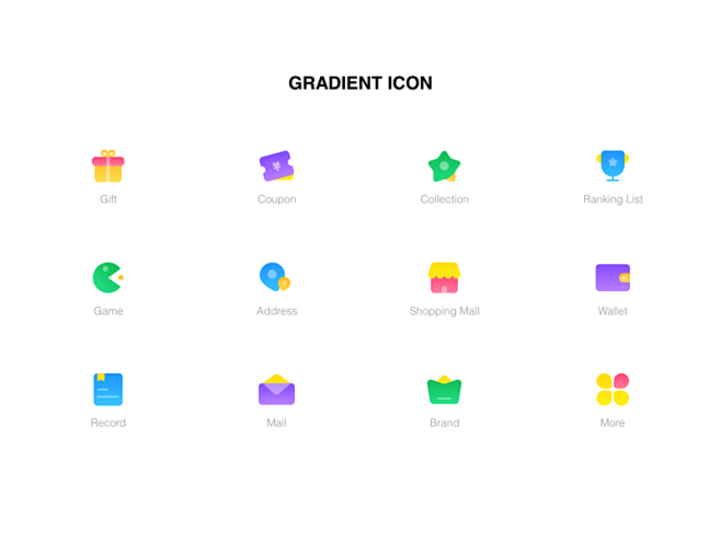 Gradient Icon 品牌 商标 ...