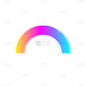 渐变几何装饰贴纸-png11