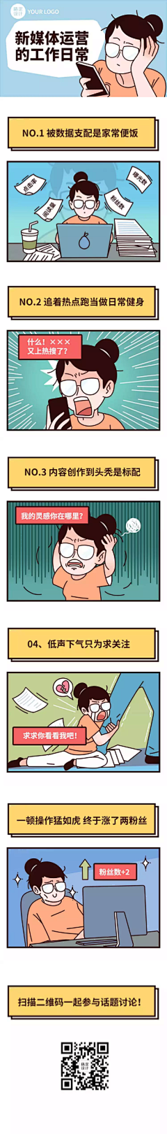 xiaohuifacai采集到漫画长图