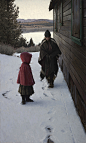 Twilight Trail by Jeremy Lipking Oil ~ 40 x 24